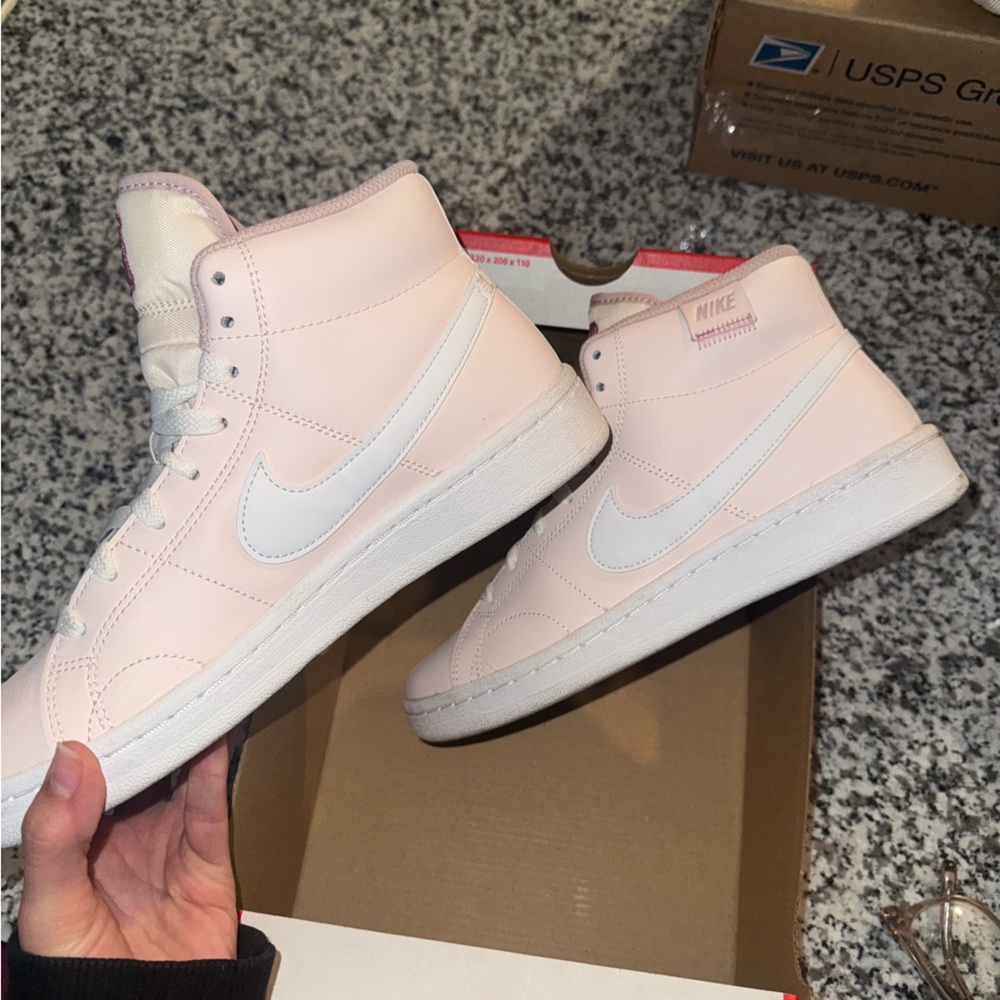 Nike Court Royale 2 Mid Light Soft Pink/White - Picture 3 of 10